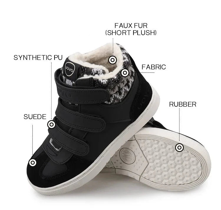 UOVO Hi-Top Winter Sneakers