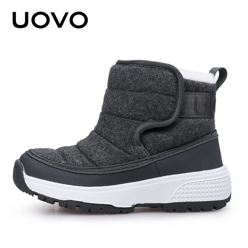 UOVO Kid's Winter Ankle Boots