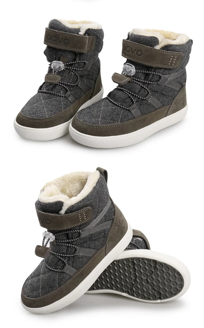 UOVO Warm Plush Winter Boots