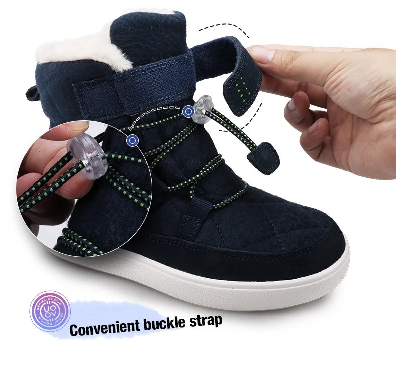 UOVO Warm Plush Winter Boots