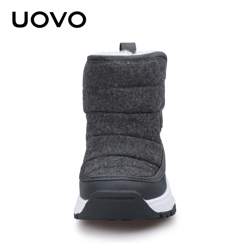 UOVO Kid's Winter Ankle Boots