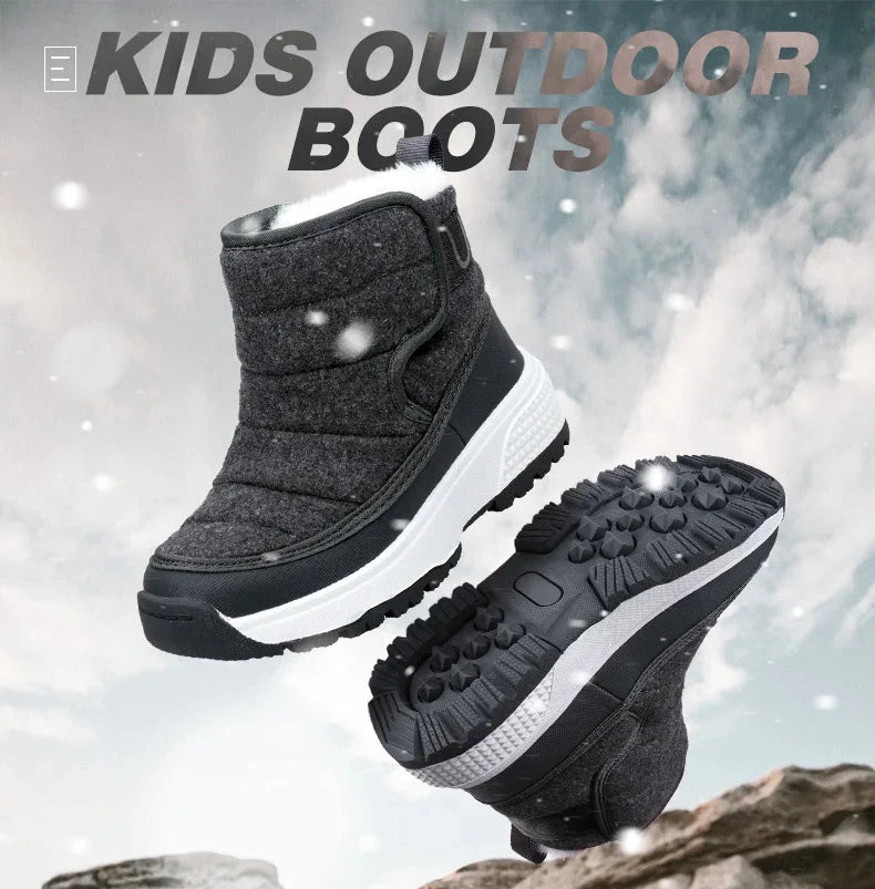 UOVO Kid's Winter Ankle Boots