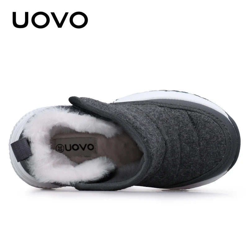 UOVO Kid's Winter Ankle Boots