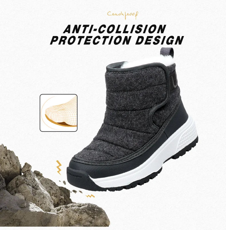 UOVO Kid's Winter Ankle Boots
