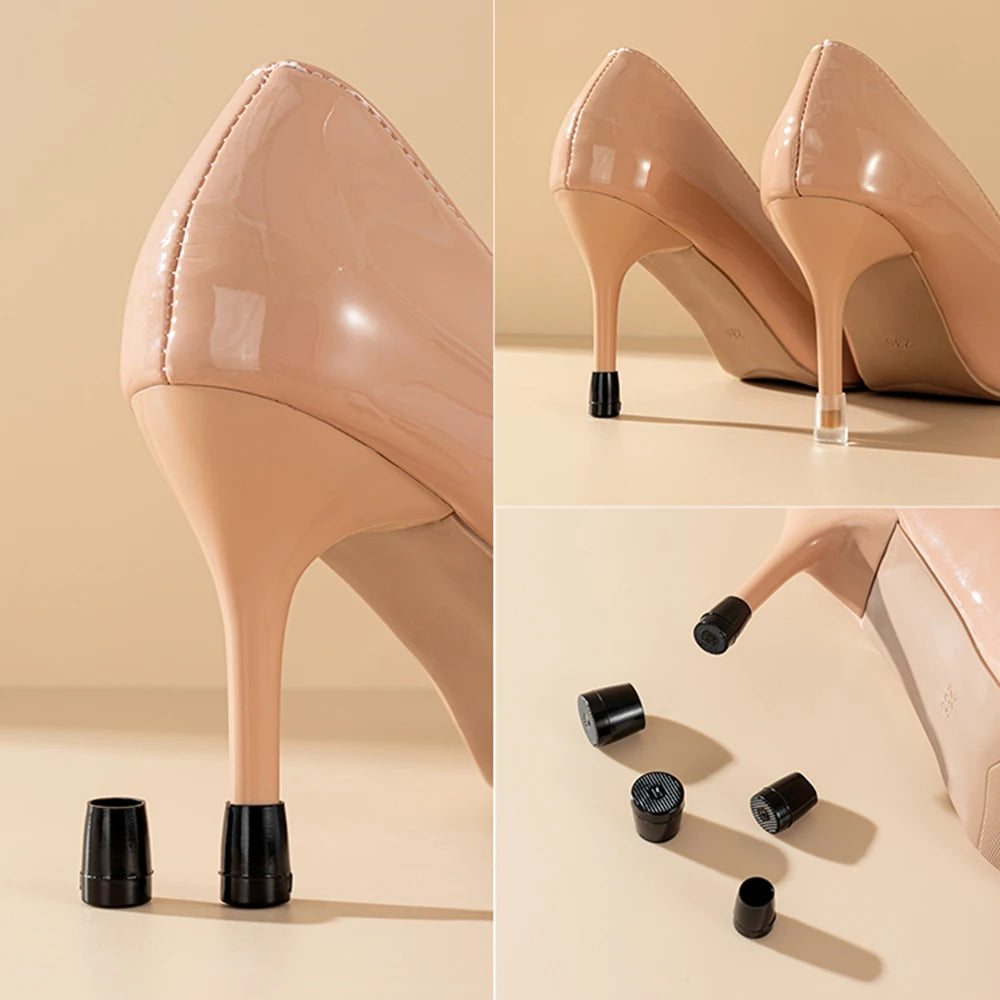 Round Silicone High Heel Protectors