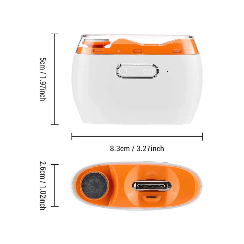 2 in 1 Automatic Nail Trimmer & Polisher