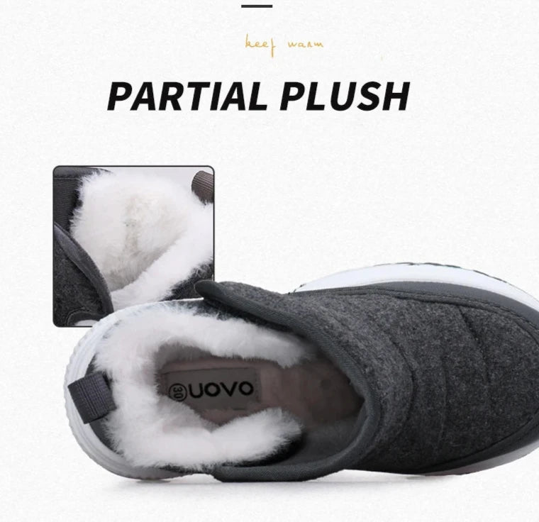 UOVO Kid's Winter Ankle Boots