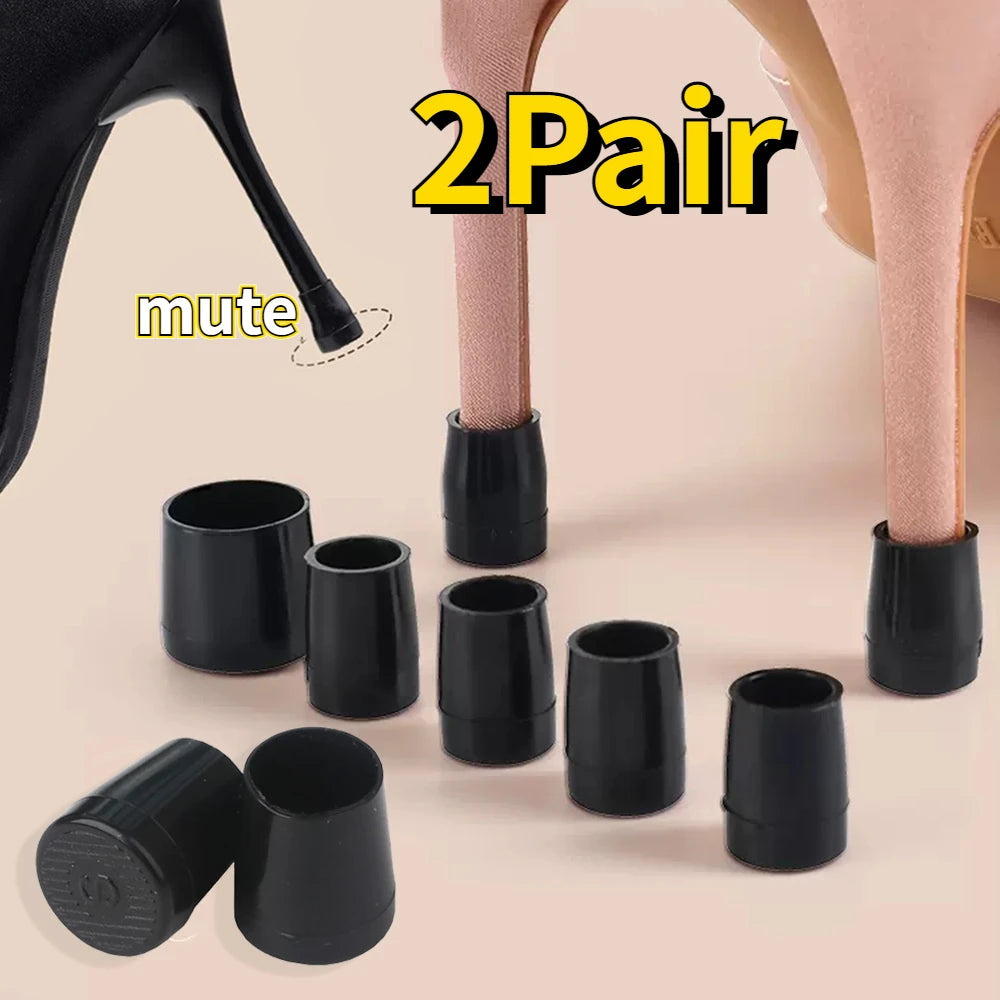 Round Silicone High Heel Protectors