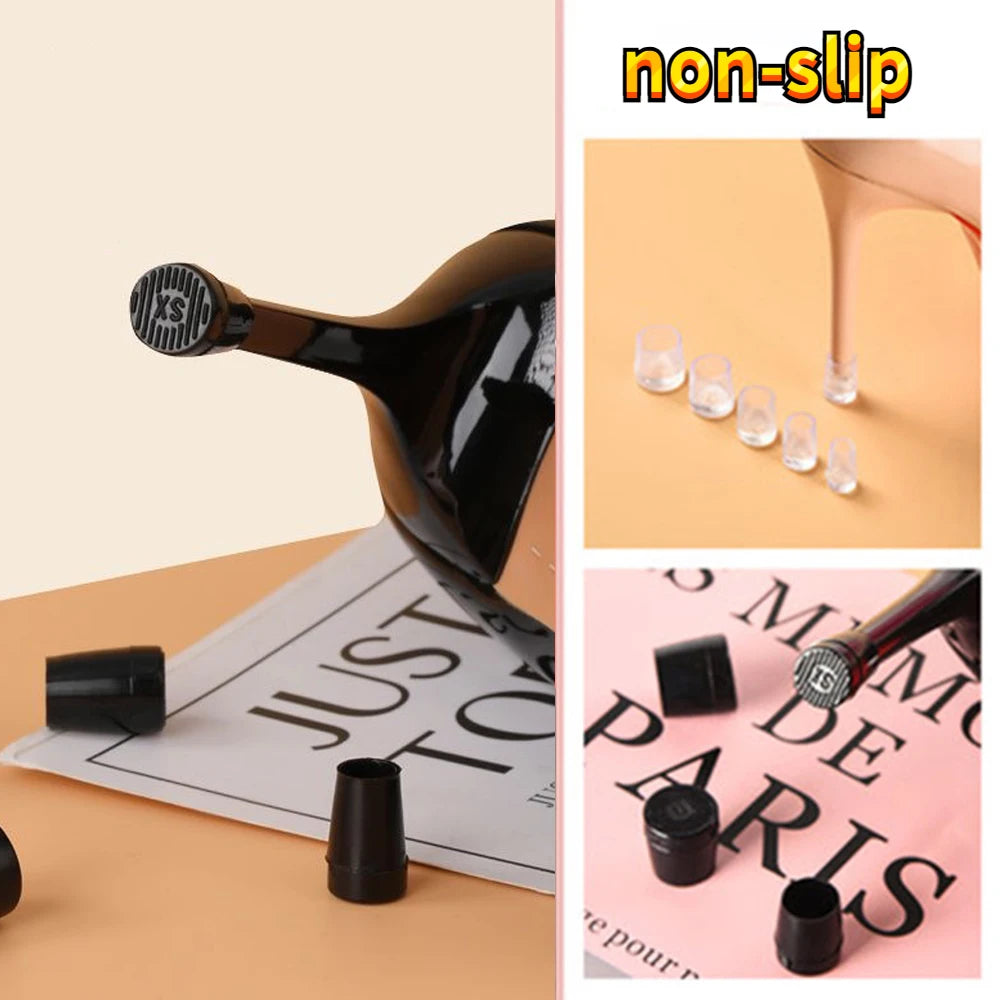 Round Silicone High Heel Protectors
