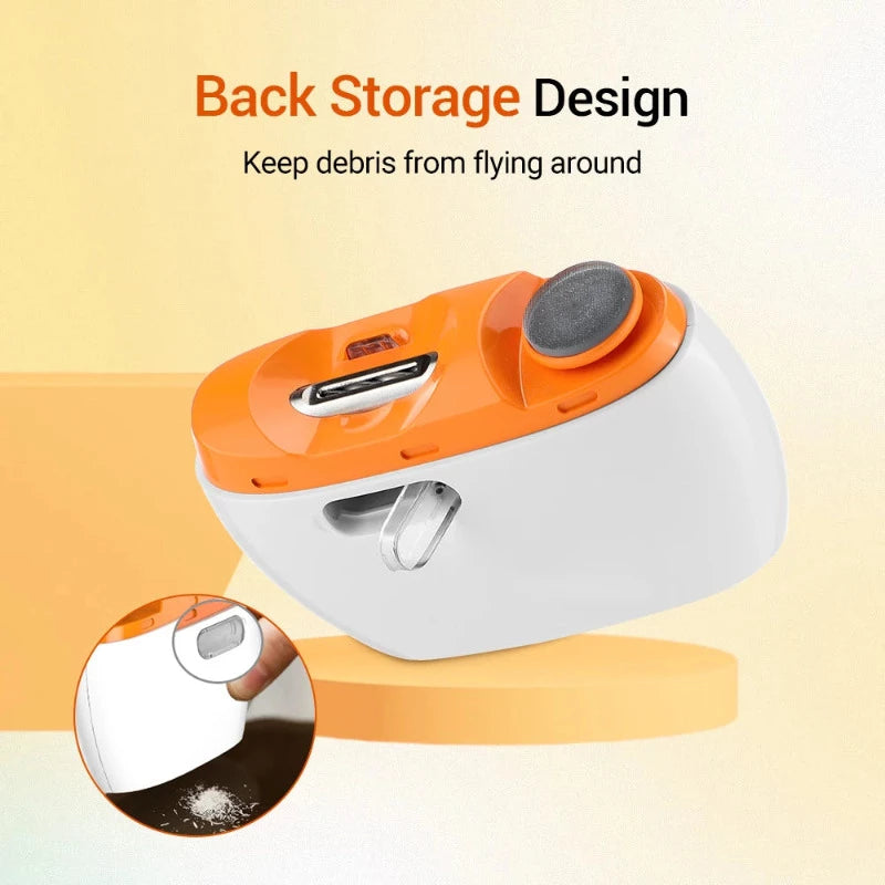 2 in 1 Automatic Nail Trimmer & Polisher