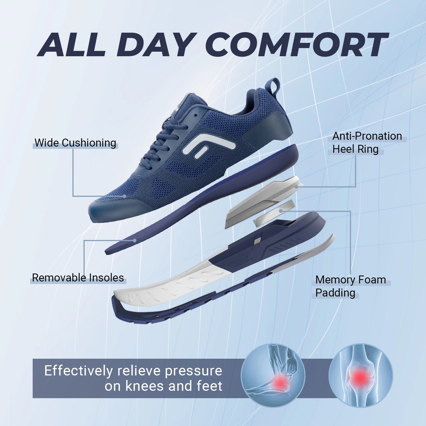 FitVille Men's Rebound Core V5