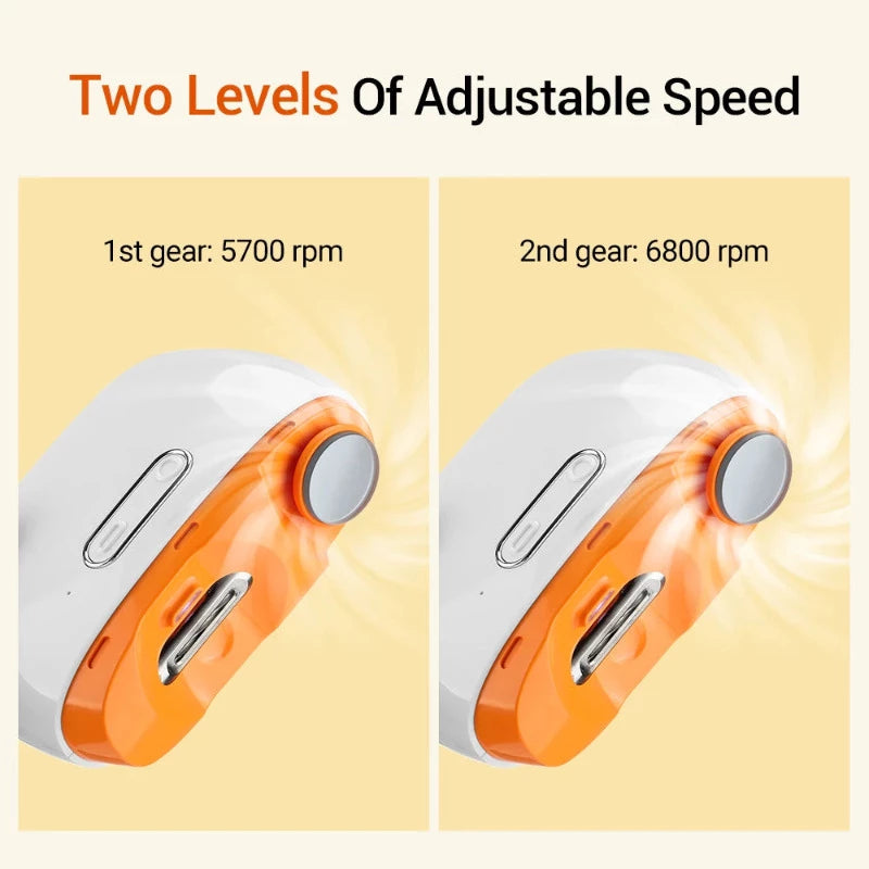 2 in 1 Automatic Nail Trimmer & Polisher