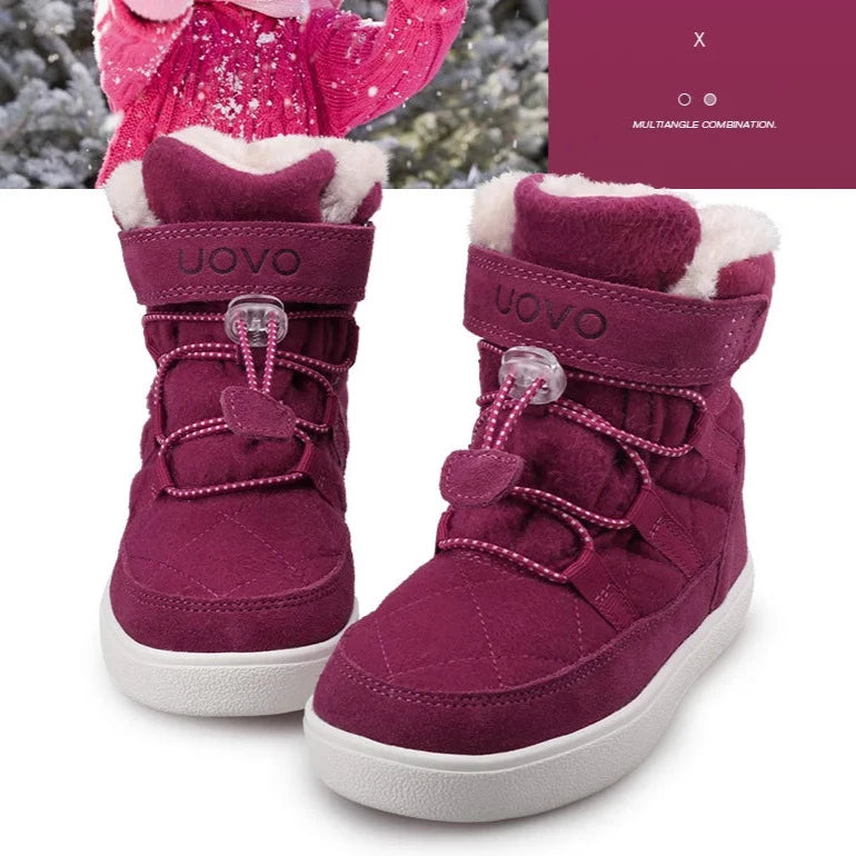 UOVO Warm Plush Winter Boots