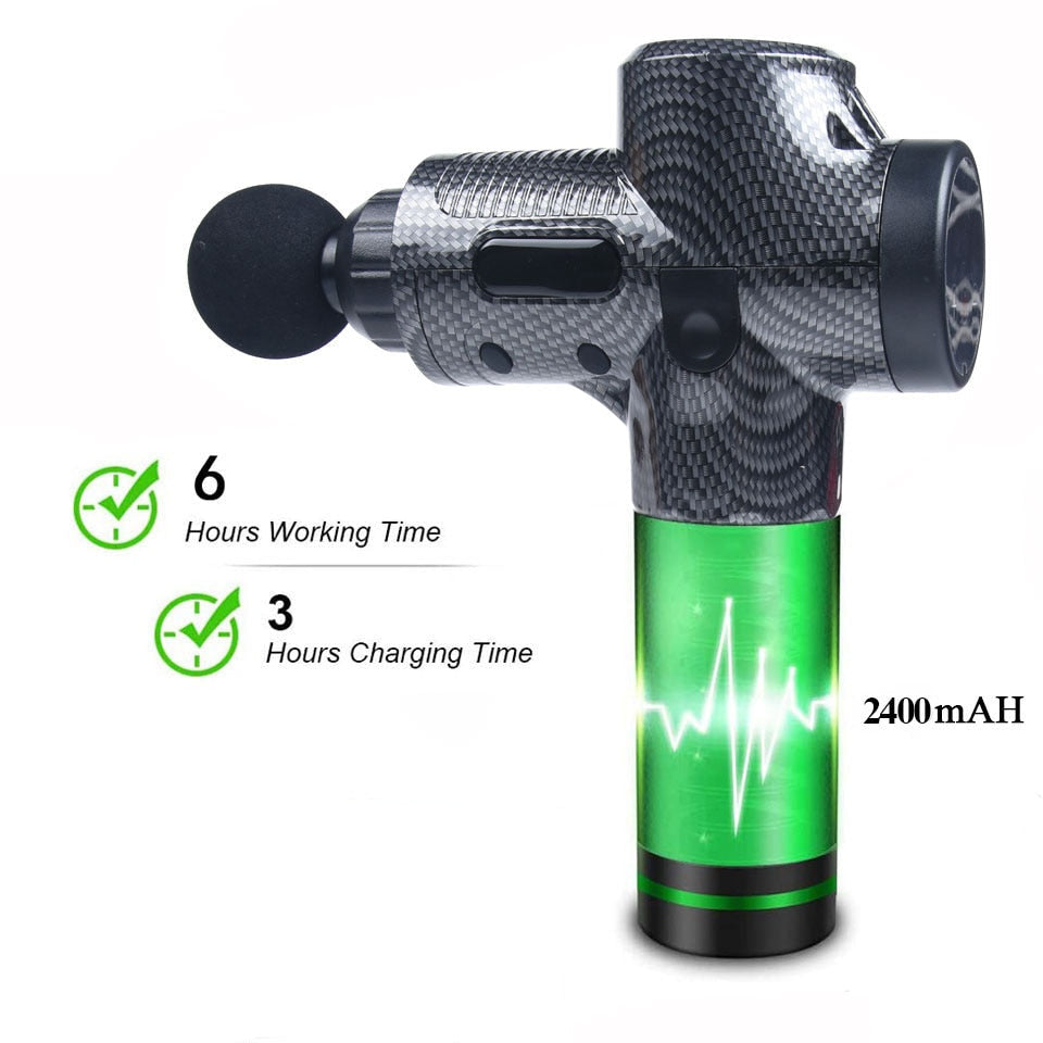 Massage Gun-7 Heads 30 Speed