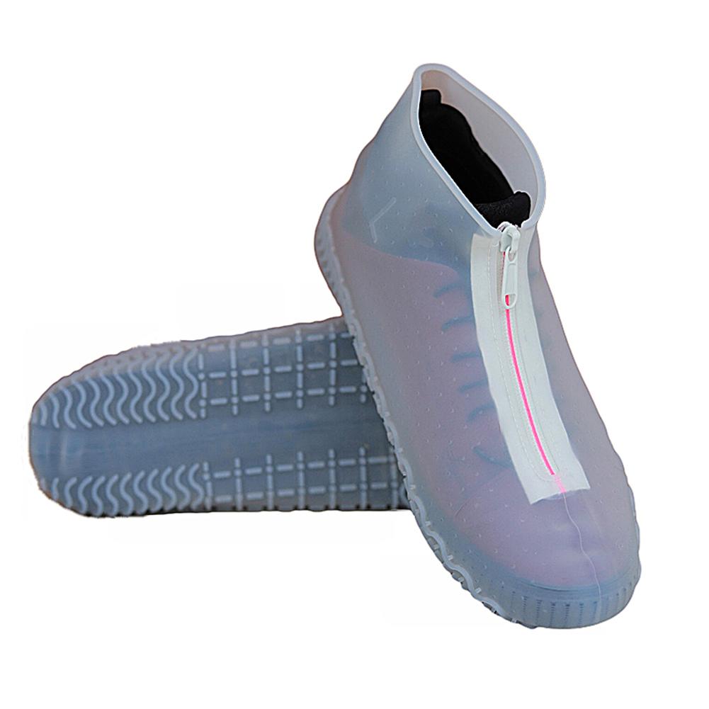 Silicone Waterproof Shoe Covers With Zipper
