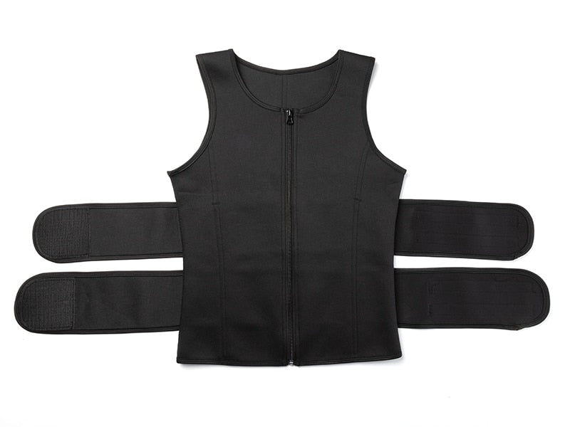 Waist Trainer Back Support Sauna Vest