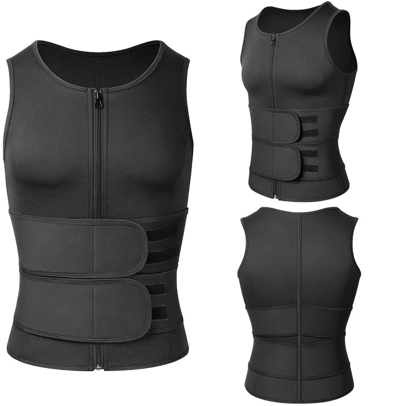 Waist Trainer Back Support Sauna Vest