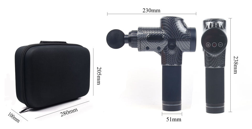Massage Gun-7 Heads 30 Speed