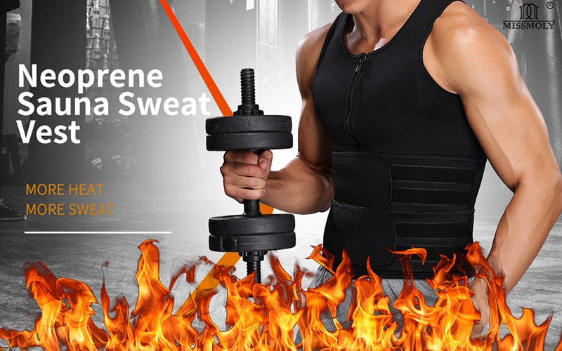 Waist Trainer Back Support Sauna Vest