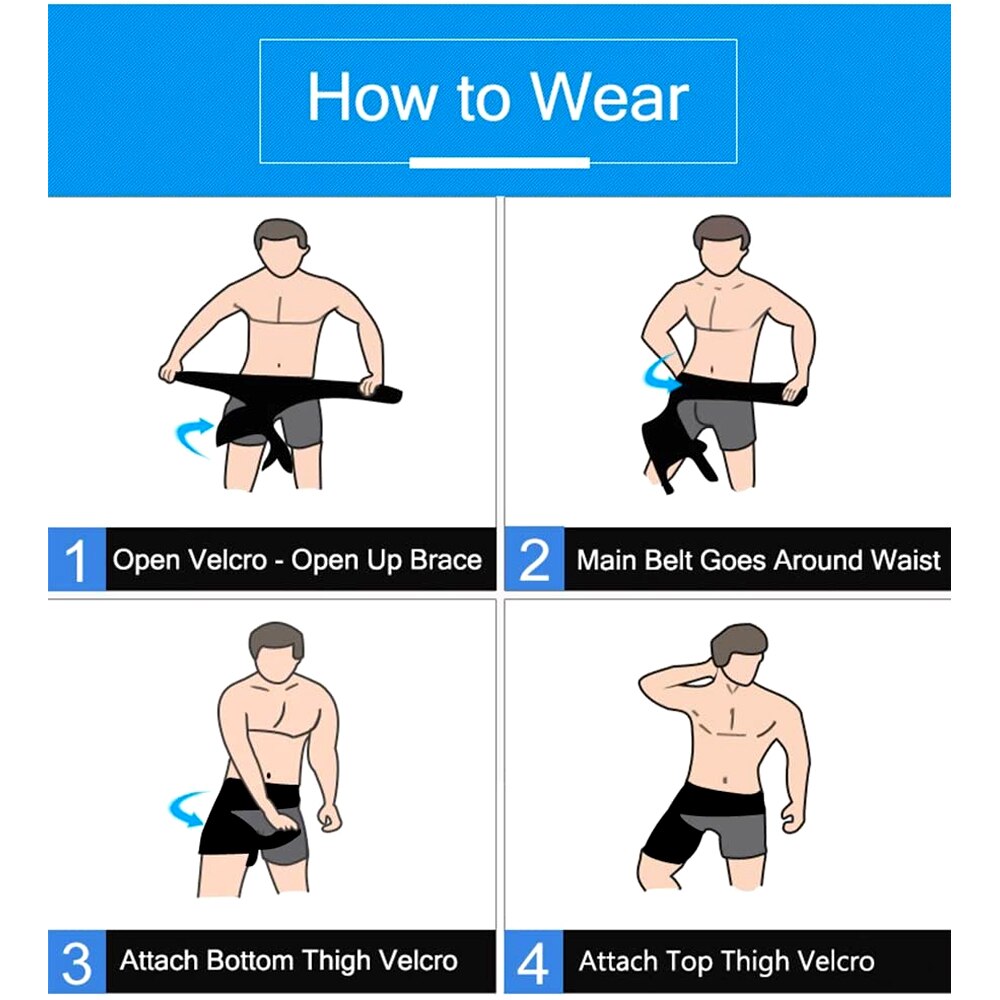 Adjustable Hip/Thigh Brace