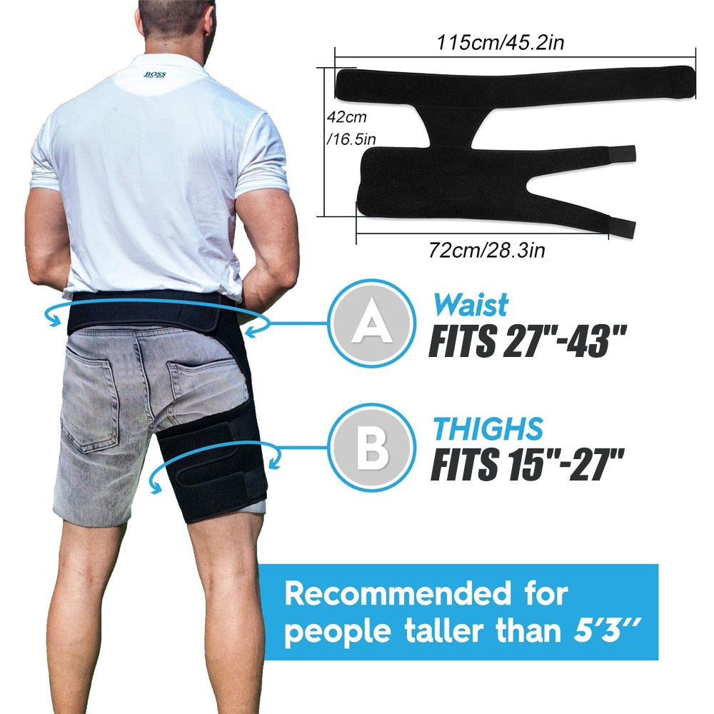 Adjustable Hip/Thigh Brace