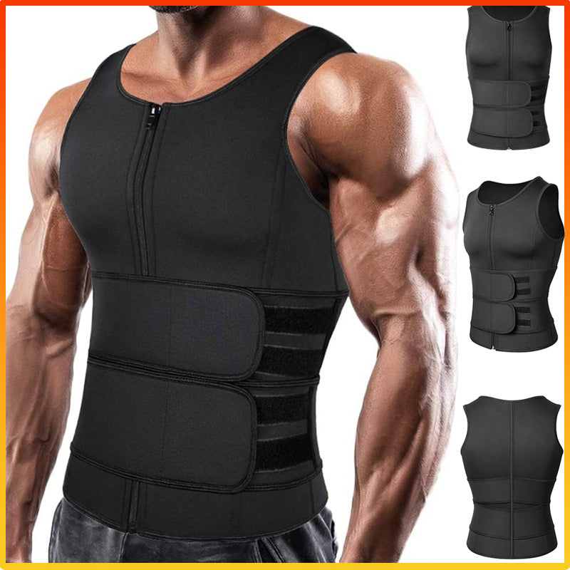 Waist Trainer Back Support Sauna Vest