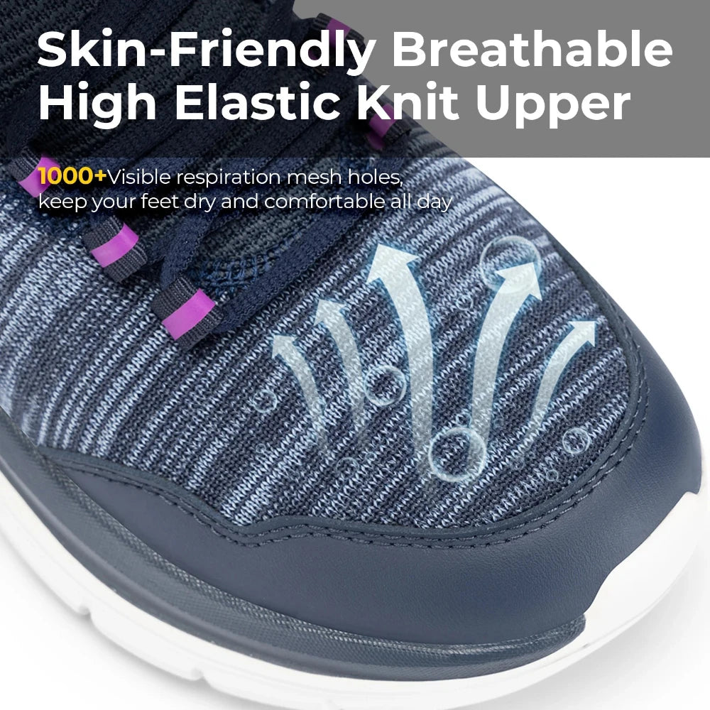 Fitville women's cloud wanderer v7 knit upper