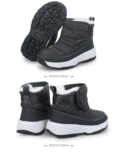 UOVO Kid's Winter Ankle Boots