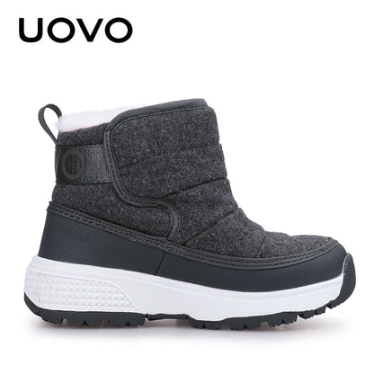 UOVO Kid's Winter Ankle Boots
