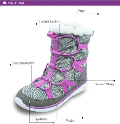 UOVO Ultra Plush Winter Boots