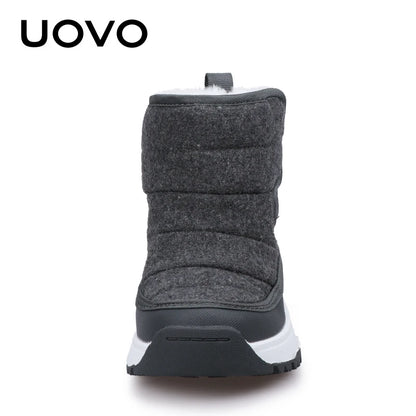 UOVO Kid's Winter Ankle Boots