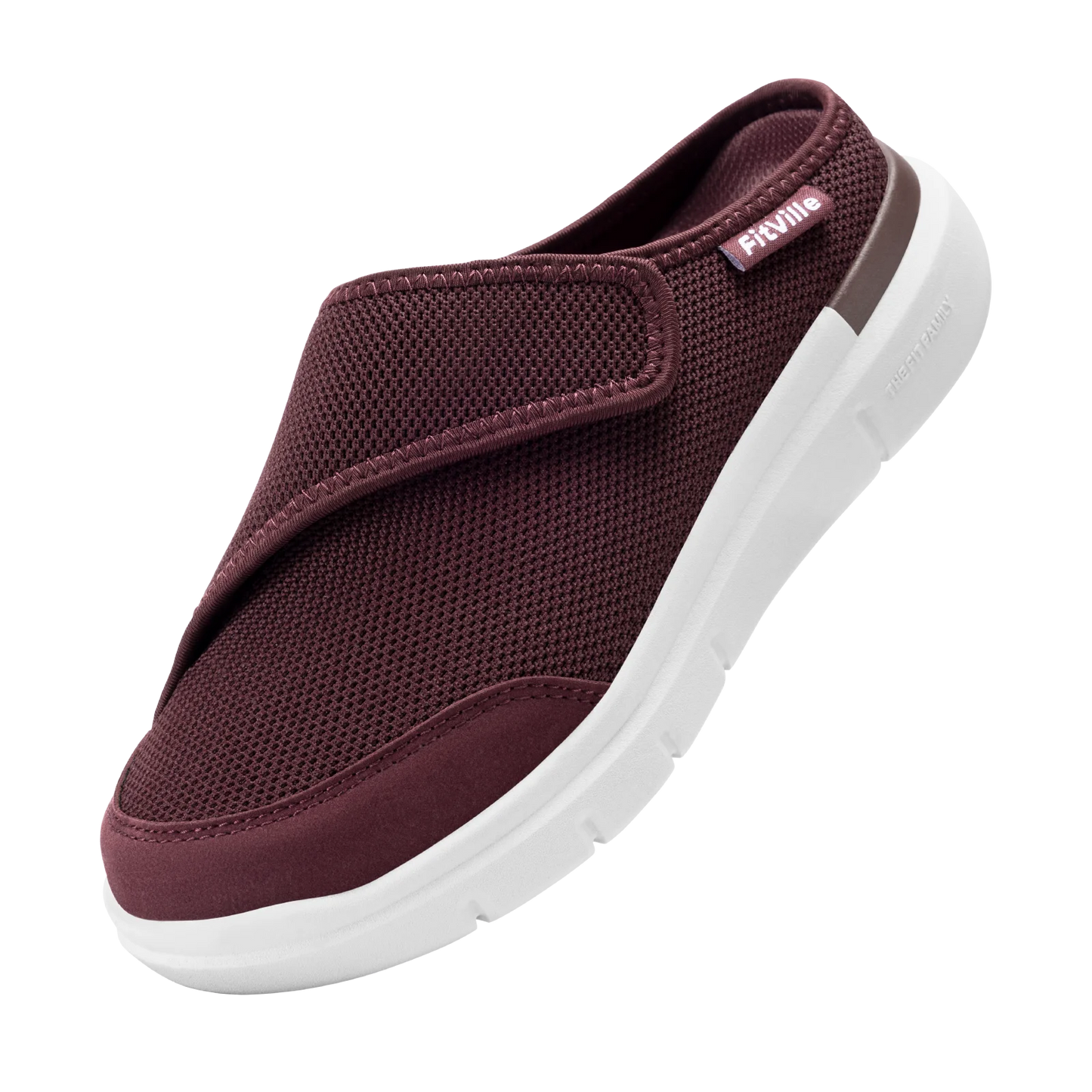 FitVille Women's EasyTop Diabetic Slipper V5