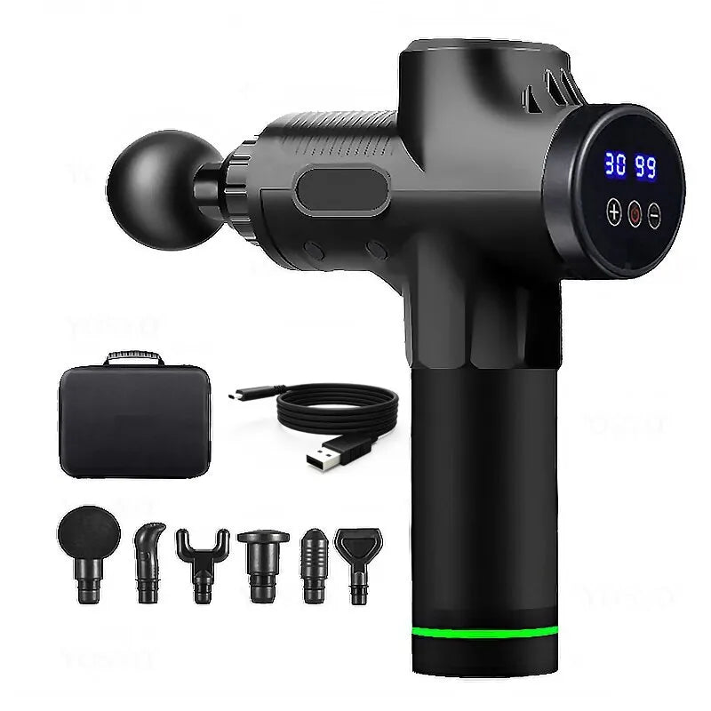 6 Head Massage Gun-USB Charge