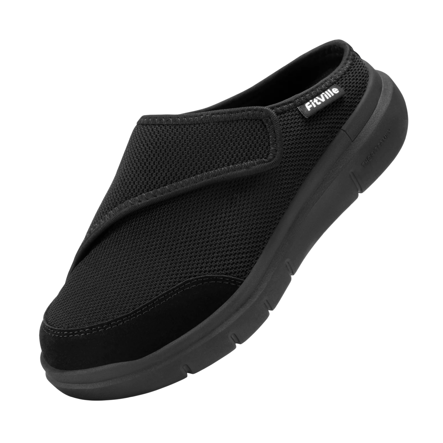 FitVille Women's EasyTop Diabetic Slipper V5