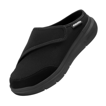 FitVille Women's EasyTop Diabetic Slipper V5