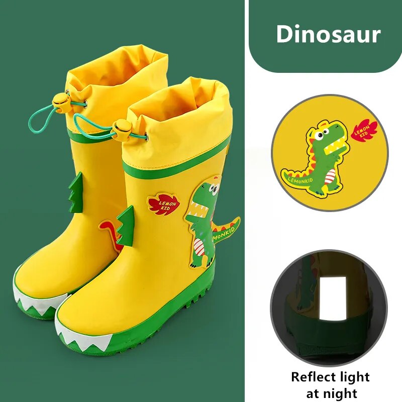 Kid's Colorful Rain Boots