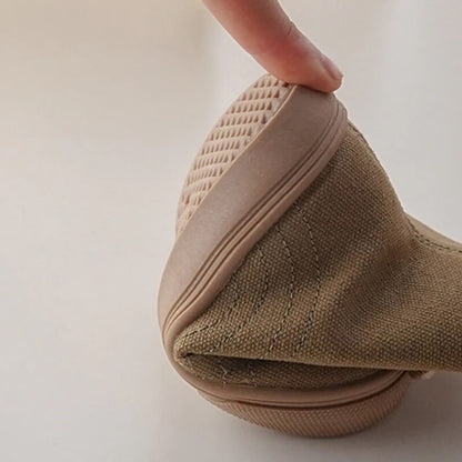 Kid's Canvas Zip Boots