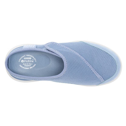 FitVille Women's EasyTop Diabetic Slipper V5