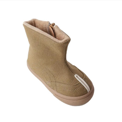 Kid's Canvas Zip Boots