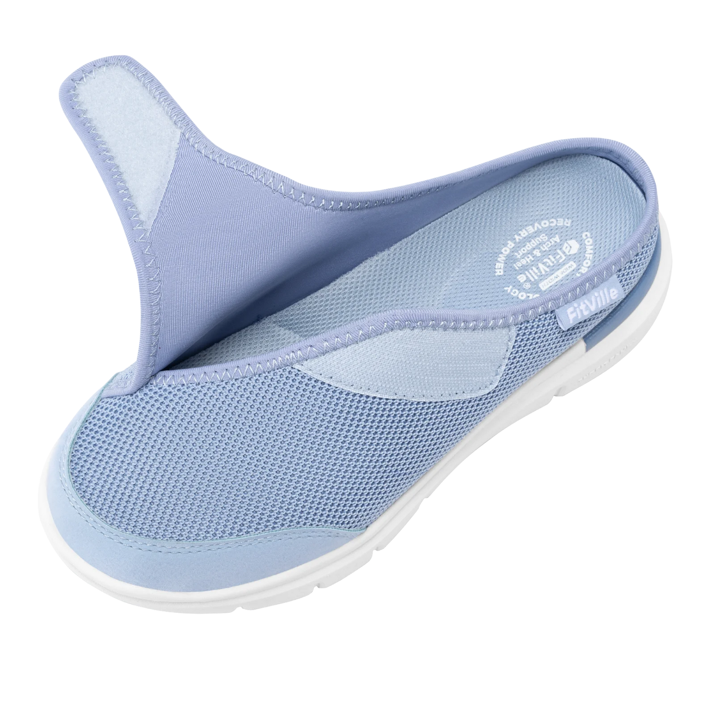 FitVille Women's EasyTop Diabetic Slipper V5