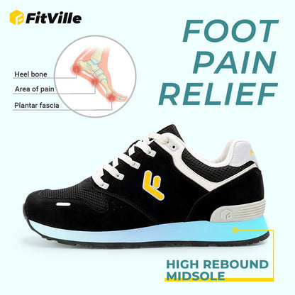 FitVille Men's ArchPower Comfy Sneaker V1