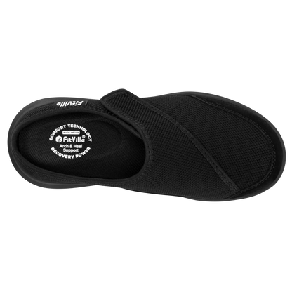 FitVille Women's EasyTop Diabetic Slipper V5
