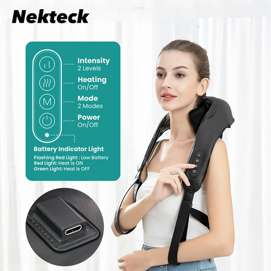 Nekteck Shiatsu Neck and Back Massager