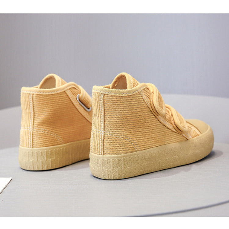 Kid's Soft Corduroy High Tops
