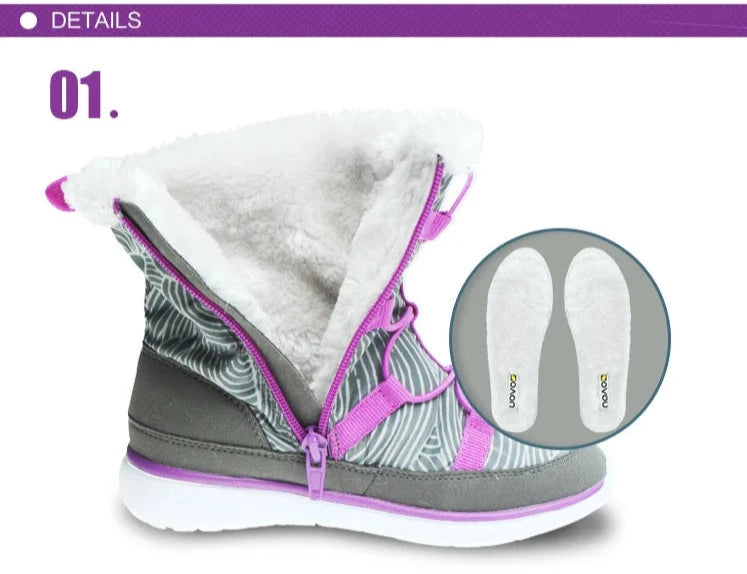 UOVO Ultra Plush Winter Boots