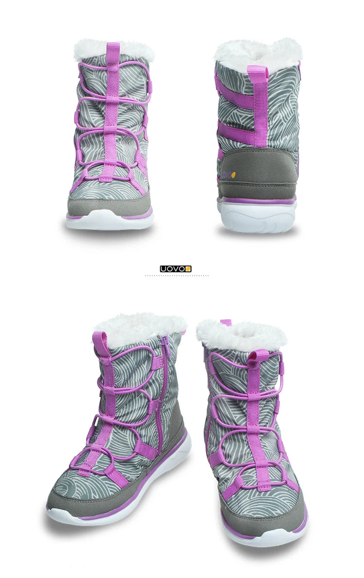 UOVO Ultra Plush Winter Boots