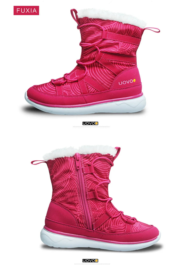 UOVO Ultra Plush Winter Boots