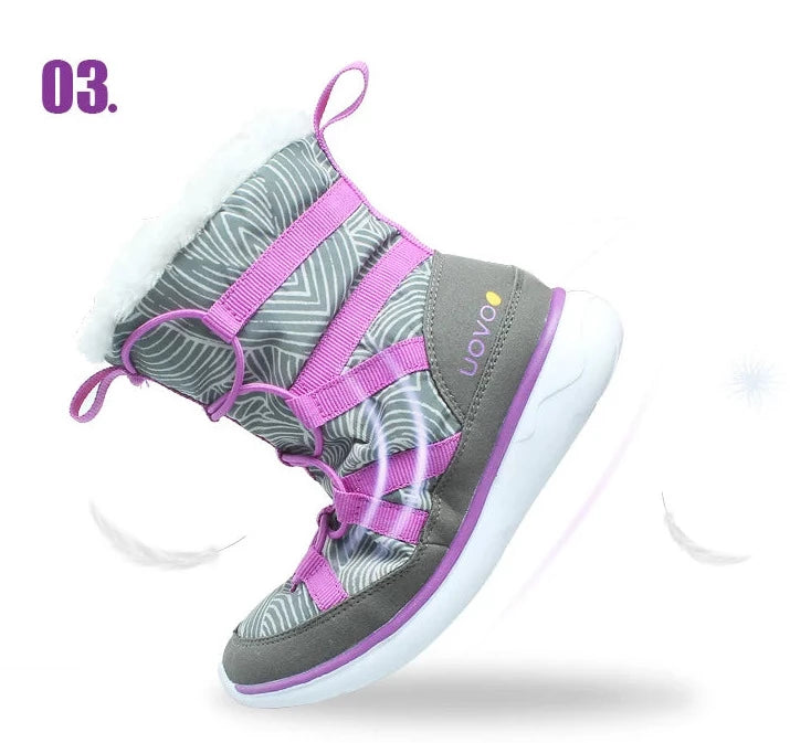 UOVO Ultra Plush Winter Boots