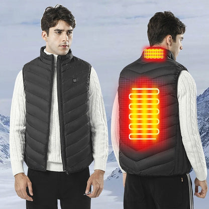 Back Heated Winter Vest