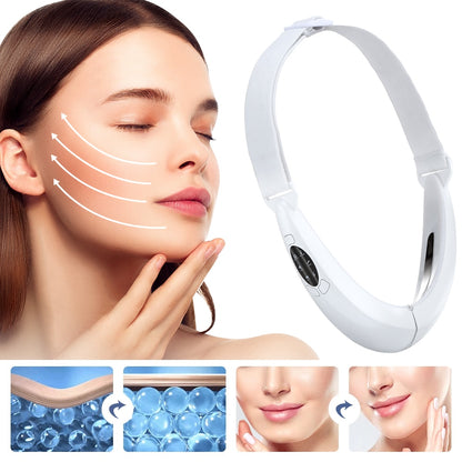 EMS Neck Device + V-Shaped Face Tightening Device Combo